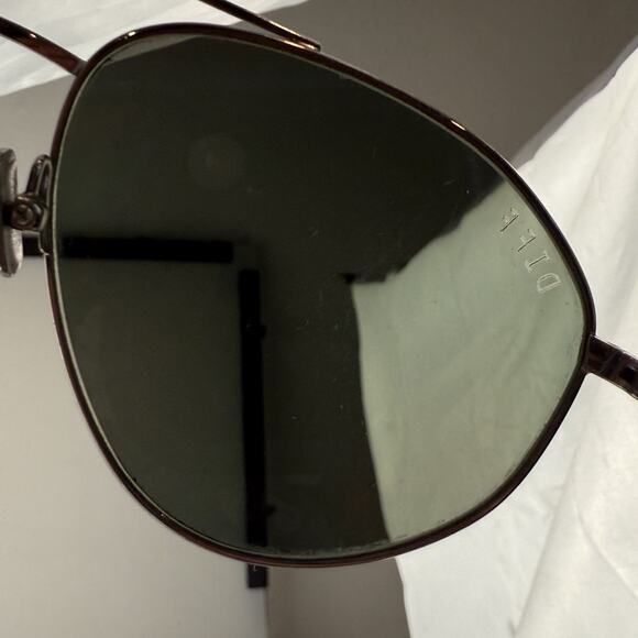 DIFF Eyewear Sunglasses mod. Scout LG-GN23P Aviator Silver Oversized - Picture 8 of 12